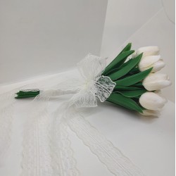 Islak Lale Gelin Çiçeği Ve Damat Yaka Çiçeği-GBKT-1228