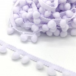 Lila Ponpon Şerit-PPS-1033 Lila Ponpon Şerit-PPS-1033