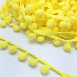 Sarı Ponpon Şerit-PPS-1037 Sarı Ponpon Şerit-PPS-1037
