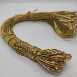 Gold Renk Simli İp 50 Metre-SMIP-1000