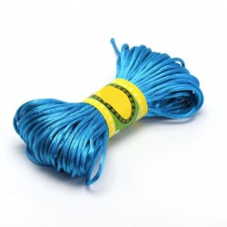 Turkuaz Saten İp 10 Metre-STIP-1018