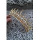 Abrienda Gold Gelin Kına Tacı Özel Gün Aksesuar Kadın Taç Saç Aksesuarı-ABRİENDA-7 Abrienda Gold Gelin Kına Tacı Özel Gün Aksesuar Kadın Taç Saç Aksesuarı-ABRİENDA-7