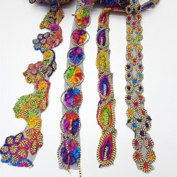 Renkli Antik Şerit Desenli-AD-1001