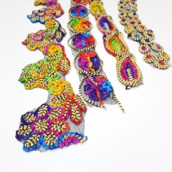 Renkli Antik Şerit Desenli-AD-1001