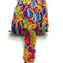 Renkli Antik Desenli Şerit 3-4 cm-AD-1004