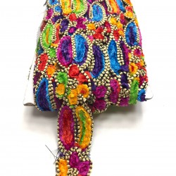 Renkli Desenli Antik Şerit 3-4 cm-AD-1006