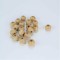 Krem Rengi Ahşap Boncuk 20 Mm 1 Paket 100 Gram-AHB-154