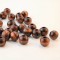Kahverengi Ahşap Boncuk 17 Mm 1 Paket 100 Gram-AHB-161