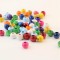 Karışık Renkli Ahşap Boncuk 10 Mm 1 Paket 100 Gram-AHB-177