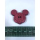 Pembe Mickey Mouse Ahşap Süsleme 1 Adet-AHB-33