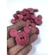 Pembe Mickey Mouse Ahşap Süsleme 1 Adet-AHB-33