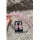 Alyce Pembe Gelin Kına Tacı Özel Gün Aksesuar Kadın Taç Ve Üç Mekik Küpe Takımı-ALYCE-25 Alyce Pembe Gelin Kına Tacı Özel Gün Aksesuar Kadın Taç Ve Üç Mekik Küpe Takımı-ALYCE-25