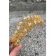 Amelia Gold Gelin Kına Tacı Özel Gün Aksesuar Kadın Taç Saç Aksesuarı-AMELIA-6 Amelia Gold Gelin Kına Tacı Özel Gün Aksesuar Kadın Taç Saç Aksesuarı-AMELIA-6