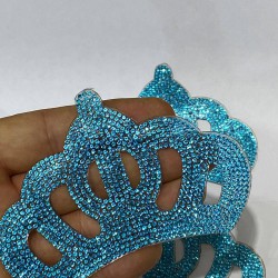 Mavi Taç Motifli Ütüyle Yapışan Aplik-ARM-1052 Mavi Taç Motifli Ütüyle Yapışan Aplik-ARM-1052