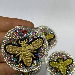 Arı Desenli Ütüyle Yapışan Aplik-ARM-1053 Arı Desenli Ütüyle Yapışan Aplik-ARM-1053