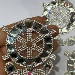 Gemi Dümeni Motifli Ütüyle Yapışan Aplik-ARM-1060 Gemi Dümeni Motifli Ütüyle Yapışan Aplik-ARM-1060