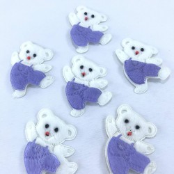 Mavi Kıyafetli Ayıcık-AYC-1015