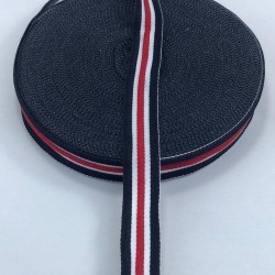 Kırmızı Beyaz Renkli Dekoratif Şerit-AYD-1012