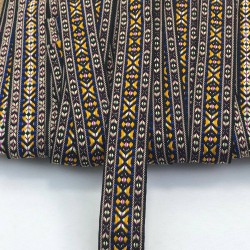 Karışık Renkli Desenli Dekoratif Şerit-AYD-1016