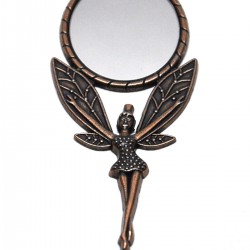 Kahve Melek Ayna Hediyelik Süs 10 Adet-AYN-1003