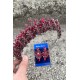 Belicia Bordo Gelin Kına Tacı Özel Gün Aksesuar Kadın Taç Ve İnce Mekik Küpe Takımı-BELICIA-18 Belicia Bordo Gelin Kına Tacı Özel Gün Aksesuar Kadın Taç Ve İnce Mekik Küpe Takımı-BELICIA-18