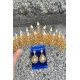 Belicia Gold Gelin Kına Tacı Özel Gün Aksesuar Kadın Taç Ve Damla Mekik Küpe Takımı-BELICIA-33 Belicia Gold Gelin Kına Tacı Özel Gün Aksesuar Kadın Taç Ve Damla Mekik Küpe Takımı-BELICIA-33