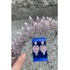 Belicia Pembe Gelin Kına Tacı Özel Gün Aksesuar Kadın Taç Ve İnce Mekik Küpe Takımı-BELICIA-34 Belicia Pembe Gelin Kına Tacı Özel Gün Aksesuar Kadın Taç Ve İnce Mekik Küpe Takımı-BELICIA-34