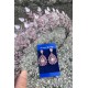 Belicia Pembe Gelin Kına Tacı Özel Gün Aksesuar Kadın Taç Ve Damla Mekik Küpe Takımı-BELICIA-37