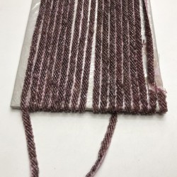 Ham Toprak Rengi Boncuk İşlemeli Şerit-BIS-1032