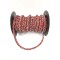 Kırmızı Boncuk İşlemeli Boru Şerit-BIS-1053
