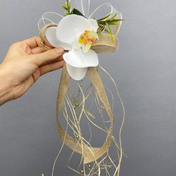 Sütlü Kahve Hasırlı Bohça Süsü-BOH-1011