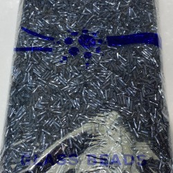 Lacivert Burgulu Boru Boncuk 1 Paket 500 Gram-BORU-1067