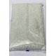Mat Beyaz Kesme Boncuk 1 Paket 500 Gram-BORU-1074