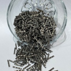 Antrasit Gri Uzun Boru Boncuk 1 Paket 50 Gram-BORU-1083 Antrasit Gri Uzun Boru Boncuk 1 Paket 50 Gram-BORU-1083