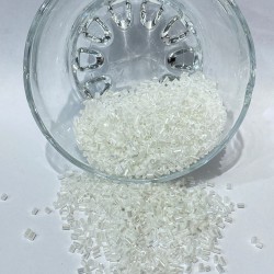 Mat Beyaz Kesme Boncuk 1 Paket 50 Gram-BORU-1086