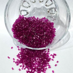 Fuşya Kesme Boncuk 1 Paket 50 Gram-BORU-1088