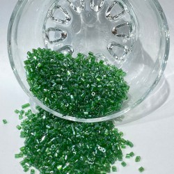 Yeşil Kesme Boncuk 1 Paket 50 Gram-BORU-1090