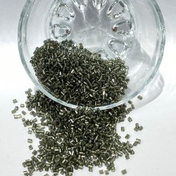 Koyu Gri Kesme Boncuk 1 Paket 50 Gram-BORU-1096