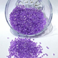 Lila Kesme Boncuk 1 Paket 50 Gram-BORU-1098