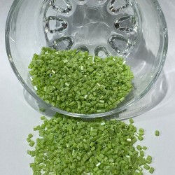 Mat Yeşil Kesme Boncuk 1 Paket 50 Gram-BORU-1105