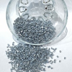 Parlak Gri Kesme Boncuk 1 Paket 50 Gram-BORU-1106