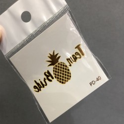 Gold Rengi Ananas Team Bride Geçici Dövme-BRIDE-11
