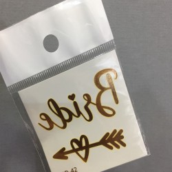 Gold Arrow Bride Geçici Dövme-BRIDE-15