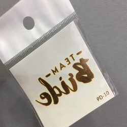 Gold Team Bride Geçici Dövme-BRIDE-17