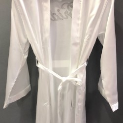Saten Bride Taşlı Sabahlık-BRIDE-18