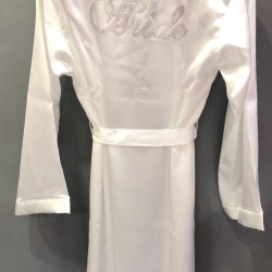 Saten Bride Taşlı Sabahlık-BRIDE-18