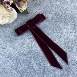 Bordo Kadın Broş Yaka Aksesuarı Yaka Kurdelesi Kıyafet Aksesuarı Yaka Broşu-BROS-1008 Bordo Kadın Broş Yaka Aksesuarı Yaka Kurdelesi Kıyafet Aksesuarı Yaka Broşu-BROS-1008