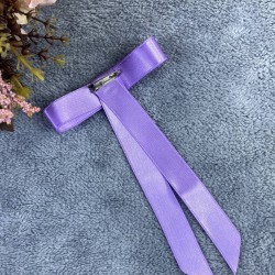 Lila Saten Kadın Broş Yaka Aksesuarı Yaka Kurdelesi Kıyafet Aksesuarı Yaka Broşu-BROS-1036 Lila Saten Kadın Broş Yaka Aksesuarı Yaka Kurdelesi Kıyafet Aksesuarı Yaka Broşu-BROS-1036