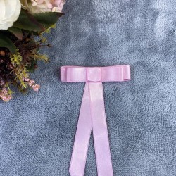 Açık Pembe Saten Kadın Broş Yaka Aksesuarı Yaka Kurdelesi Kıyafet Aksesuarı Yaka Broşu-BROS-1053 Açık Pembe Saten Kadın Broş Yaka Aksesuarı Yaka Kurdelesi Kıyafet Aksesuarı Yaka Broşu-BROS-1053