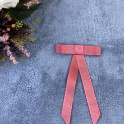 Somon Grogren Kadın Broş Yaka Aksesuarı Yaka Kurdelesi Kıyafet Aksesuarı Yaka Broşu-BROS-1058 Somon Grogren Kadın Broş Yaka Aksesuarı Yaka Kurdelesi Kıyafet Aksesuarı Yaka Broşu-BROS-1058